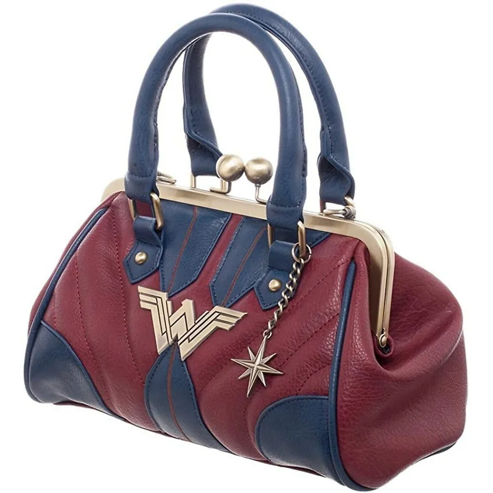 Dc Comics Wonder Woman Costume Inspired Handbag Purse Clutch