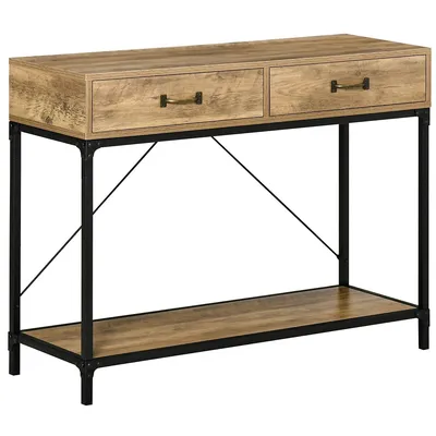 2-drawer & 1-shelf Console Table