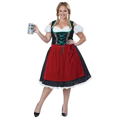 Oktoberfest Fraulein Plus Costume