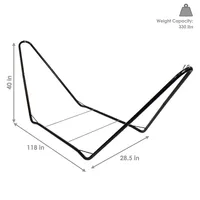 Portable Steel Hammock Stand - 1 -foot