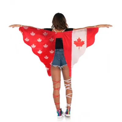 Canada Flag Wings Costume