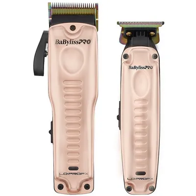 Limited Edition Lo-profx High-performance Clipper & Trimmer Gift Set (rose Gold) #fxholpklp-rg