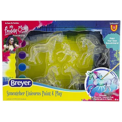 Suncatchers Unicorn Paint & Play