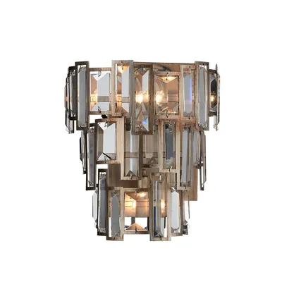 Quida 3 Light Wall Sconce With Champagne Finish