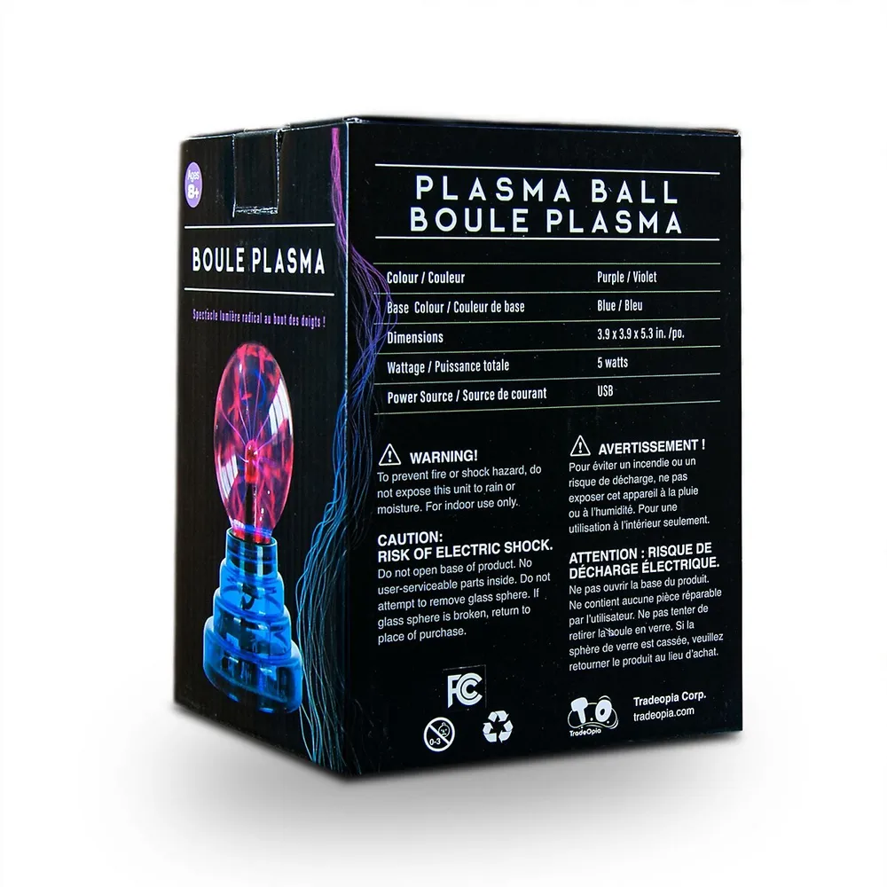 Plasma Ball 3" Usb Powered