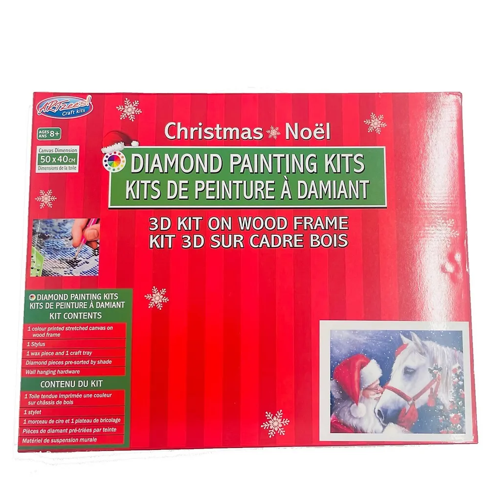 Christmas Diamond Painting Kit - Assorted 50 X 40cm