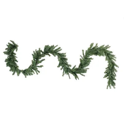 50' X 10" Commercial Length Canadian Pine Artificial Christmas Garland, Unlit