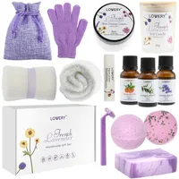 French Lavender Handmade Gift Box, 18 Piece