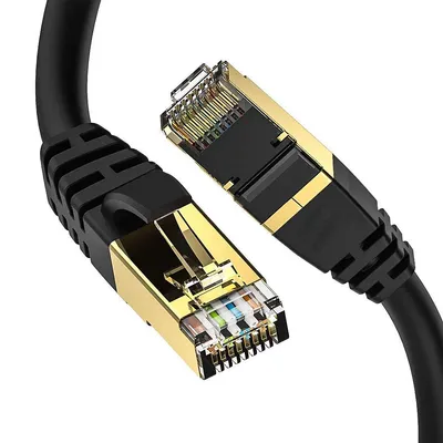 Rj45 Cat-8 Ethernet Patch Internet Cable, 26awg Cat8 Lan Network Cable 40gbps - 32.8 Foot (10 Meters)