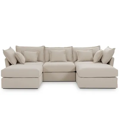 3 Seater Sectional Sofa With Chaise