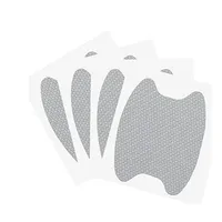 4x Handle Protector Film Anti-scratch For Handlebars Protection (white)