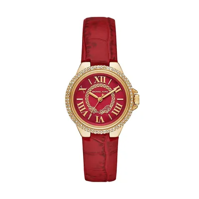 Women's Camille Three-hand, Gold-tone Stainless Steel Watch