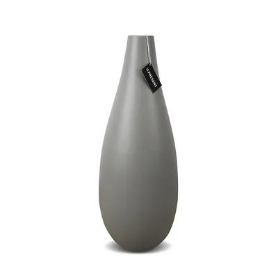Drop Slim Tall Ceramic Vase 18.8 In. Height