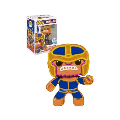 Funko Pop! Marvel: Gingerbread Thanos Exclusive