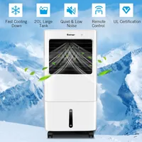 Costway Evaporative Portable Air Cooler Fan & Humidifier W/ Remote Control 7.5 Timer