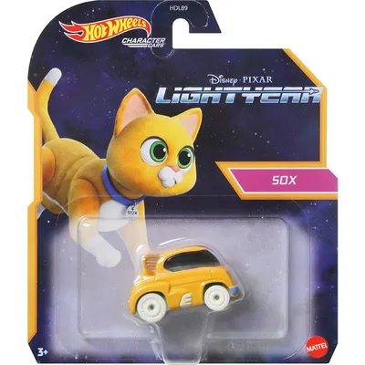 Hot Wheels Lightyear Sox Character Car