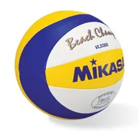 Vls300 Official Fivb Composite Beach Volleyball - Official Size 5, Blue/yellow