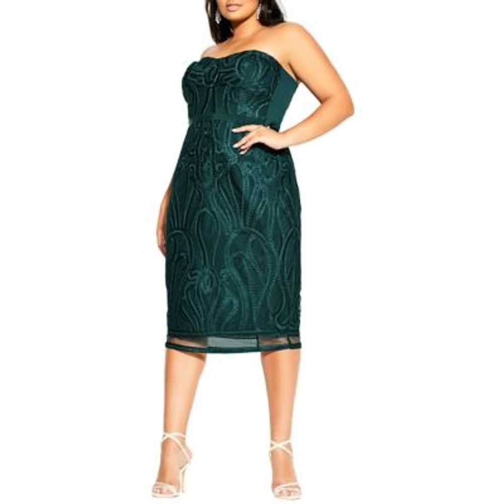 city chic antonia dress emerald - OFF-65% >Free Delivery