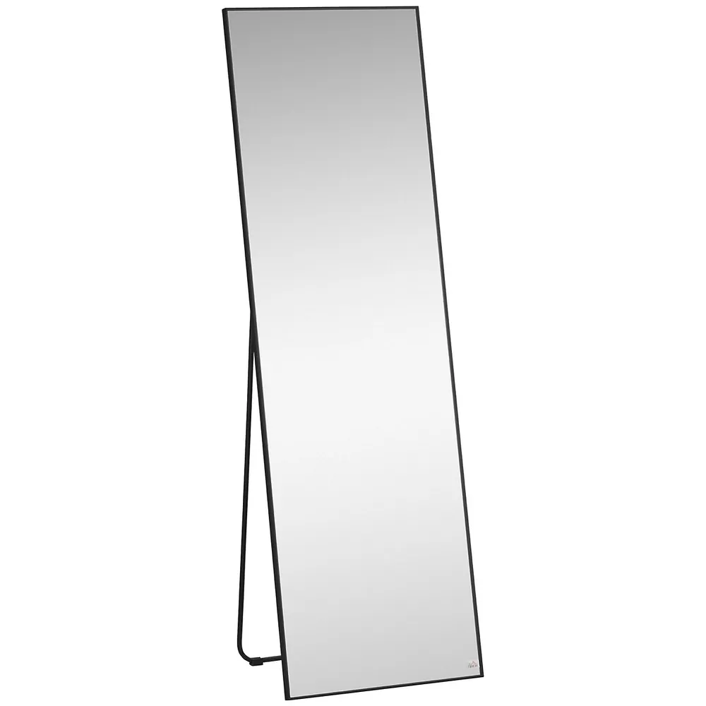 Full-length Dressing Mirror Hanging Or Leaning Golden Frame