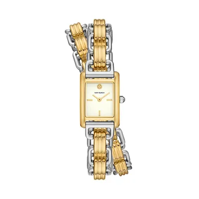 Women's The Mini Eleanor Two-hand, Two-tone Stainless Steel Watch