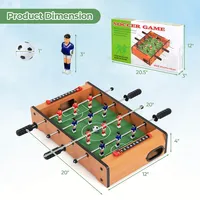 20" Foosball Table Competition Game Soccer Arcade Sized Indoor Sports