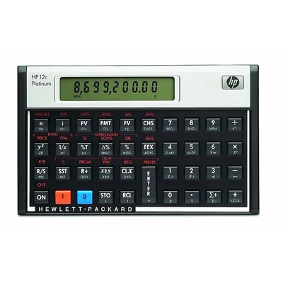 12c Platinum Calculator