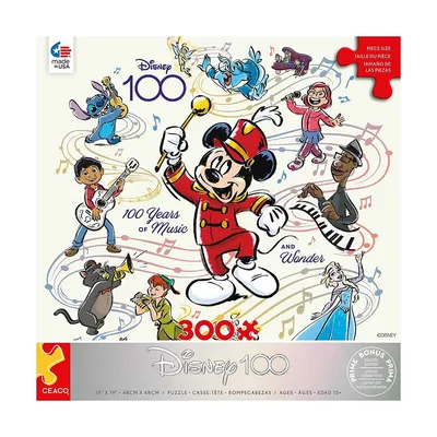 Disney 100 - 100 Years Of Music 300 Piece Puzzle