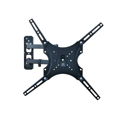 Full Motion Tv Wall Mount For 26"-55" Tvs , Wall Bracket Tv Mounts For Screen Up To 77 Lbs Max Vesa To 400x400mm With Tilt And Swivel