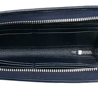 Pre-loved Interlocking G Leather Long Wallet