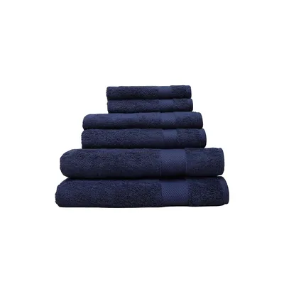 6-piece Organic Cotton Plush Towel Set (Bath Sheet)