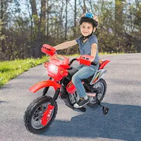 6v Electric Kids Ride-on Motorcycle Powered Dirt Bike