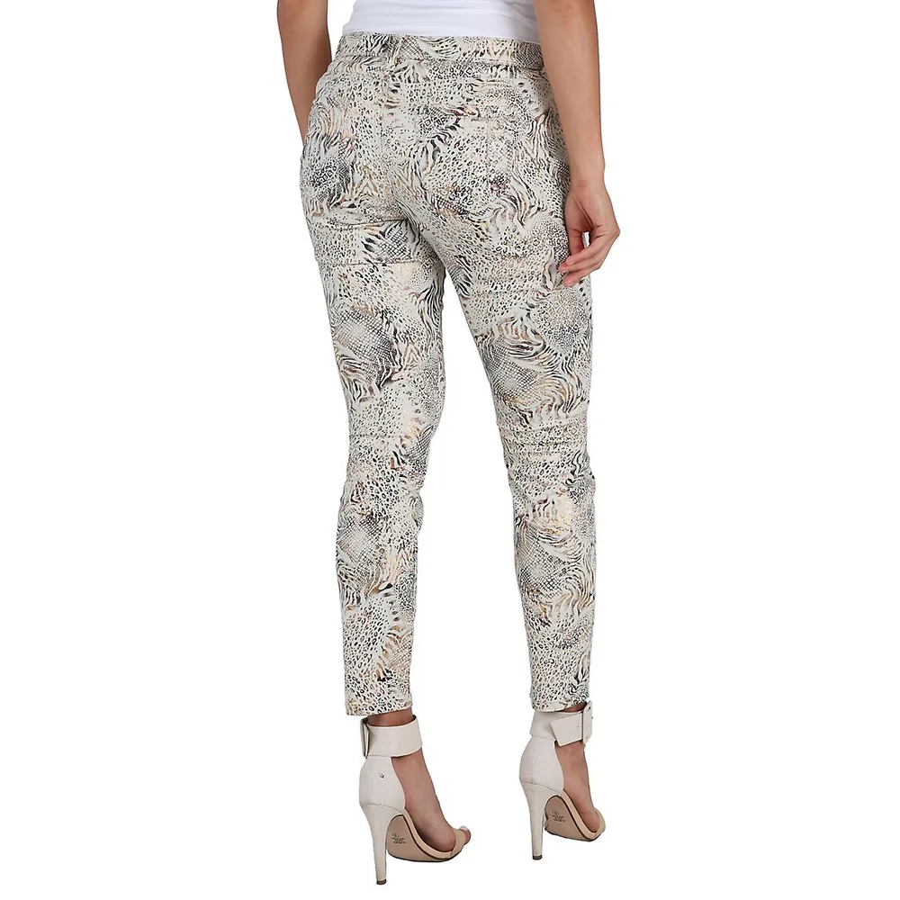 Poetic Justice Curvy Fit Black Stretch Denim Floral Print Mid Rise