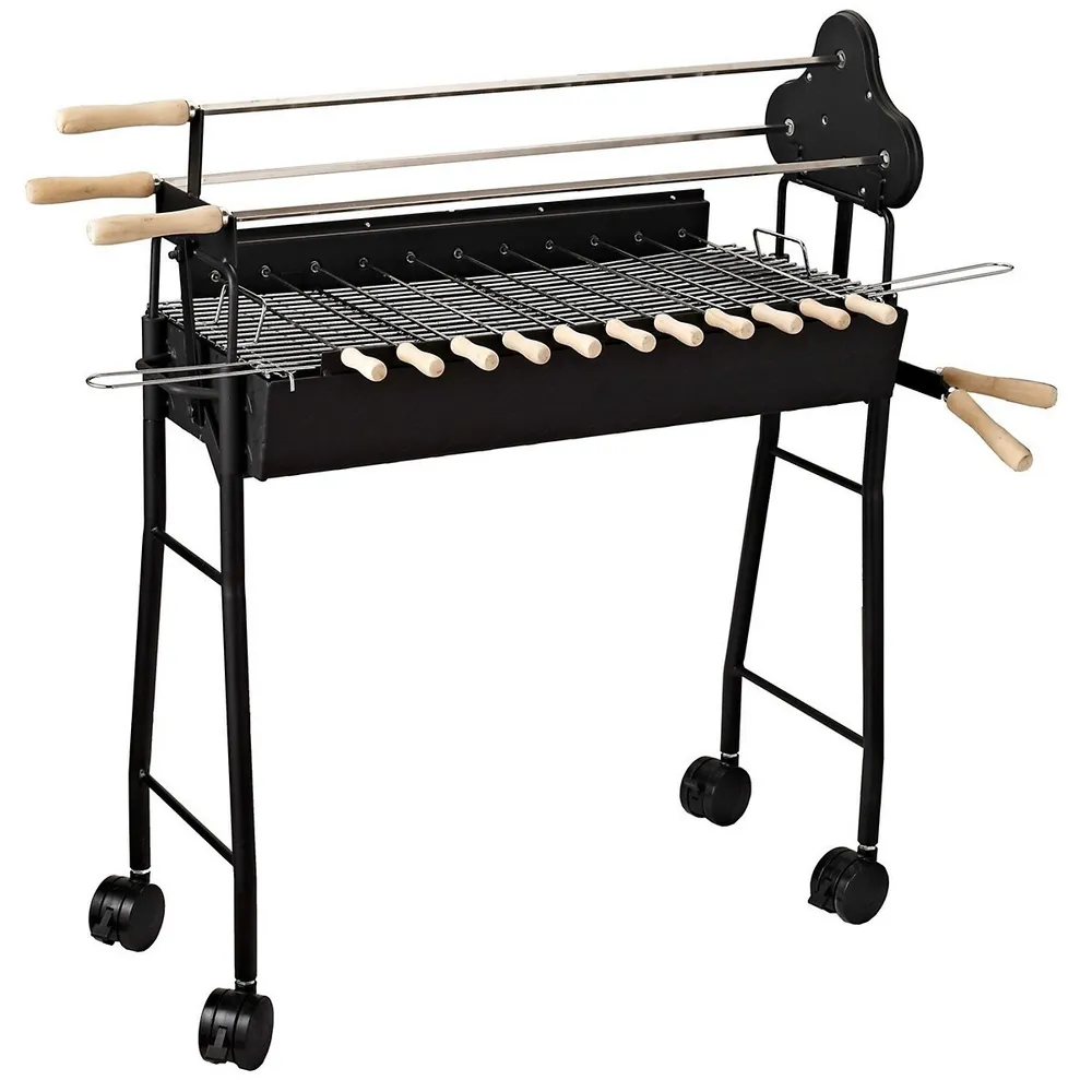 Total Chef TCG08 4-in-1 Grill, Black