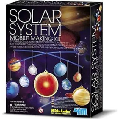 3d Solar System Mobile Making Kit