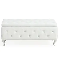 Monique Rectangular Storage Ottoman