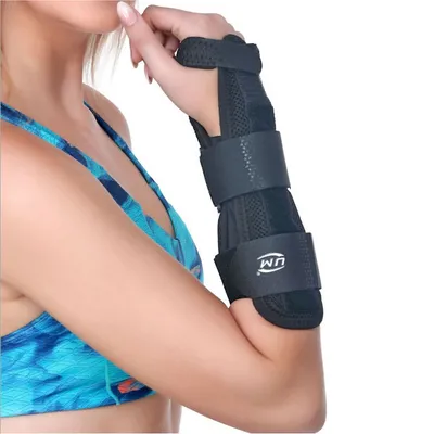 Carpal Tunnel Wrist Support Splint Brace - Helps Relieve Tendinitis Arthritis Carpal Tunnel Pain - Reduces Recovery