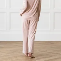 Bottom Only - Women's Bamboo Stretch Knit Classic Pajama Pant