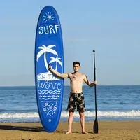 9.8'/10'/11' Inflatable Stand Up Paddle Board W/carry Bag Adjustable Adult Youth
