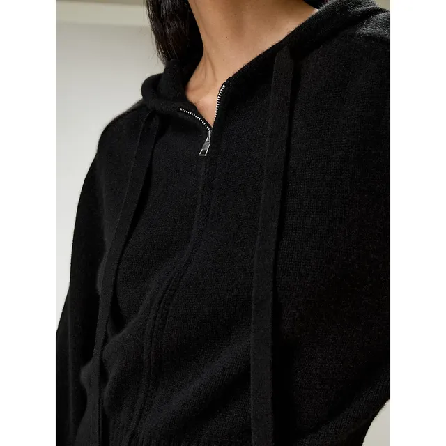 Bela Cable-Knit Wool-Cashmere Blend Hoodie