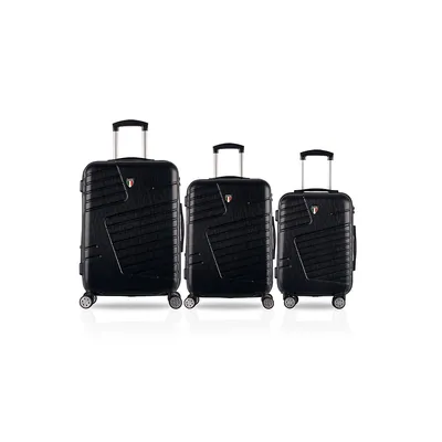 Boschetti Luggage HardShell ABS 3PC Set (20", 24", 28")