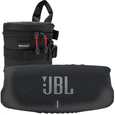 Jbl Charge 5 Portable Waterproof Bluetooth Speaker With Powerbank + Case