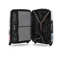 TUCCI Italy New York Love 3 PC Suitcase Luggage Set (20", 24", 28")