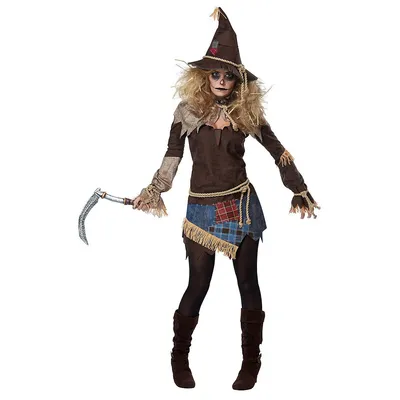 Creepy Scarecrow Womens Costume