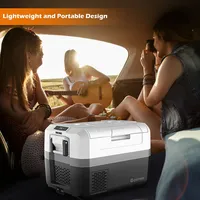 Quart Portable Electric Car Cooler Refrigerator Compressor Freezer Camping