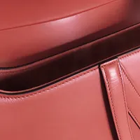 Pre-loved Mini Leather Saddle Bag
