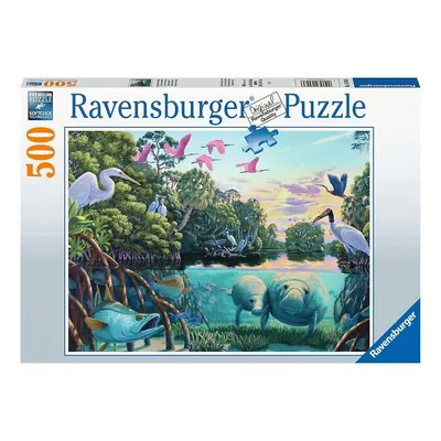 Manatee Moments - 500 Pc Puzzle