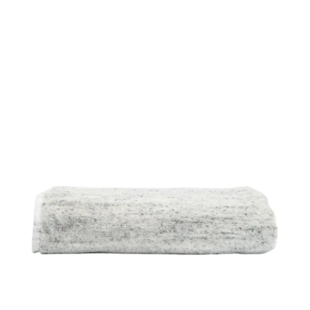 Flecked Melange Towels Grey / Bath Towel