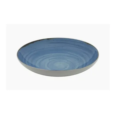 Pasta Plate 24cm Rustic Dark Blue