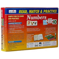 Creatives Read Match & Practice - Numbers (26 Pieces)