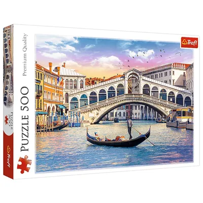 Rialto Bridge, Venice - 500 Pc Puzzle